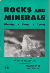 Rock and minerals folyóirat 1966/318