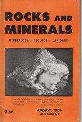 Rock and minerals folyóirat 1966/323